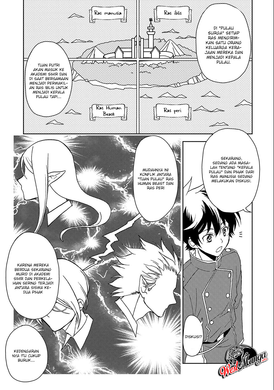 Ningen Dakedo Maougun Shitennou Ni Sodaterareta Ore Wa, Maou No Musume Ni Aisare Shihai Zokusei No K chapter 1